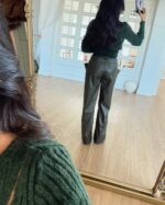 Faux leather trouser - Image 3