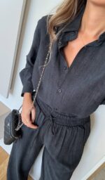 Tress pant shirt set black - Image 3