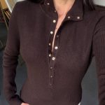 Dark brown dilvin sweater