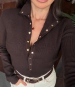 Dark brown dilvin sweater - Image 2