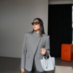 Tailored grey blazer