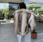 Faux fur jacket - Image 3