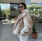Faux fur jacket - Image 2
