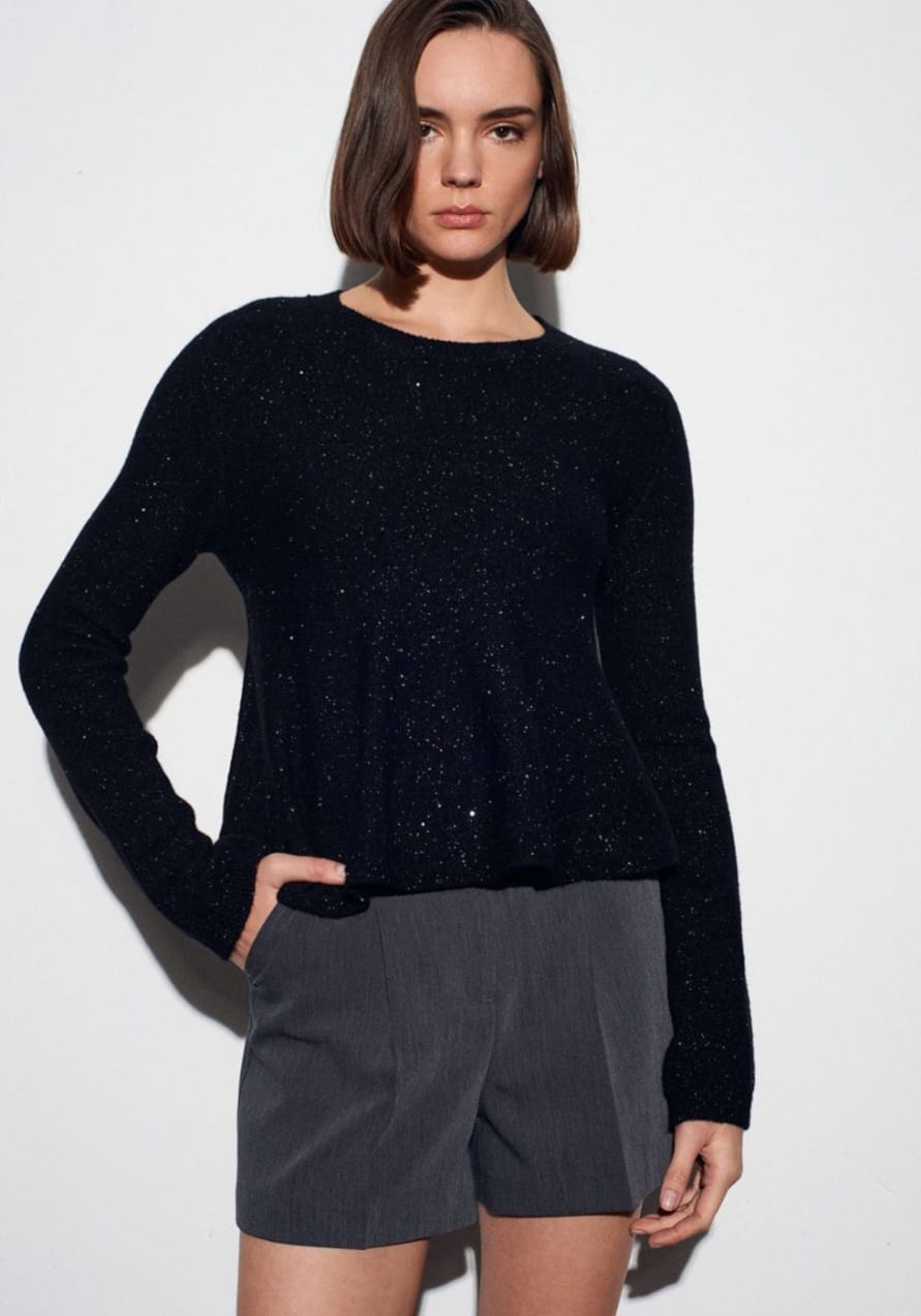 85a262ab-27d5-48a0-9538-f6274c18212e Peplum dilvin black with paillette - Image 1