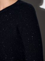 Peplum dilvin black with paillette - Image 4