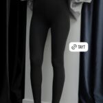 Black Cotton Legging