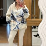 Women’s Fleece Half Zip Mountain Pullover