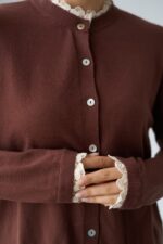 Buttoned Knit Cardigan - Image 3