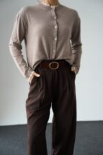 Mocca Knit Cardigan - Image 2